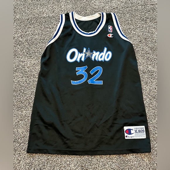 Orlando Magic Black and Blue #32 O’Neal Jersey - Picture 1 of 4
